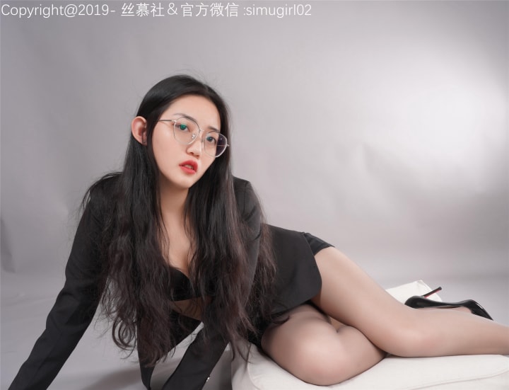丝慕写真 SM007 双双OL制服超薄丝袜脚 73P
