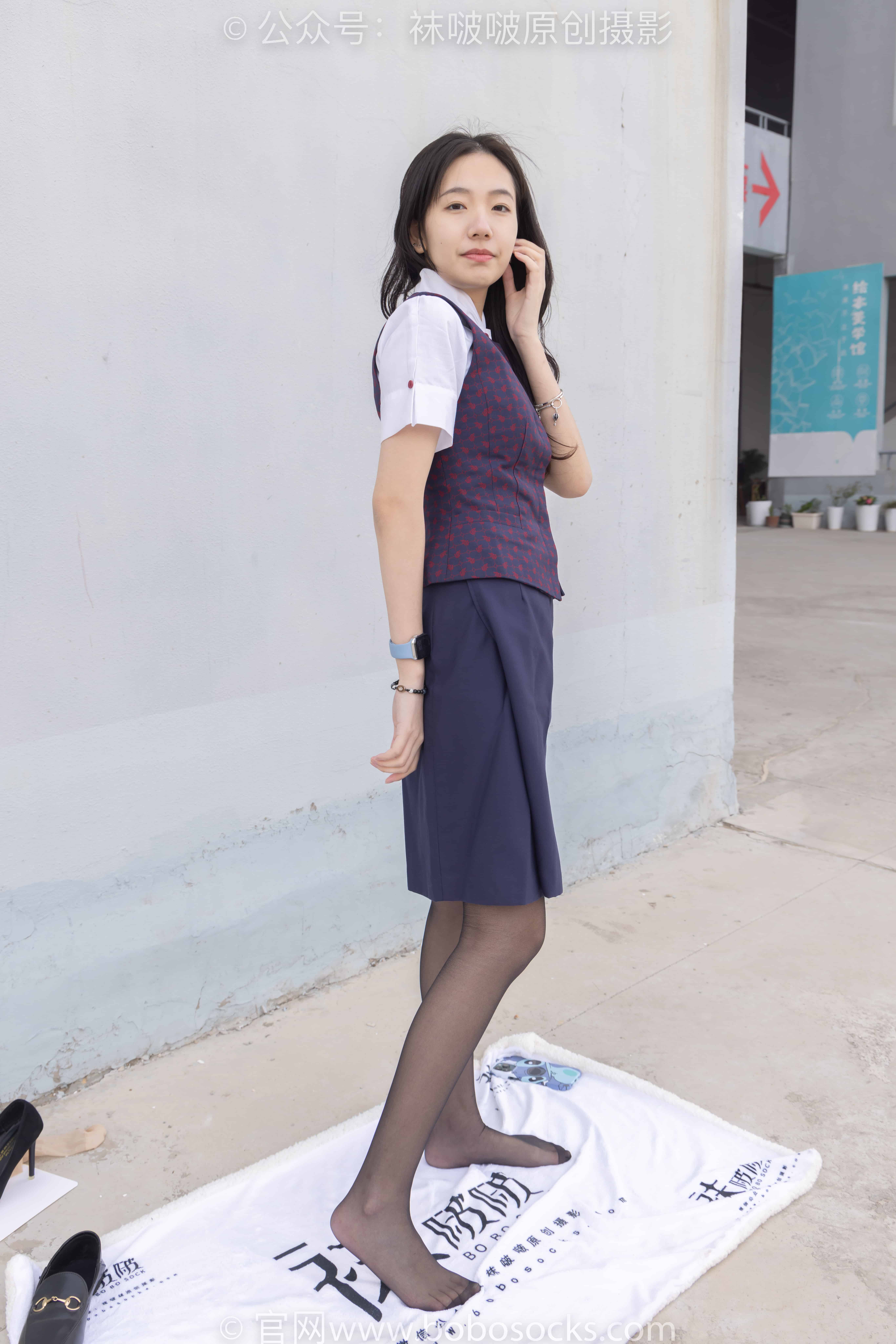 [BoBoSocks袜啵啵]NO.227 小甜豆-初中女生好看的脚底丝足vk视频27P+1V
